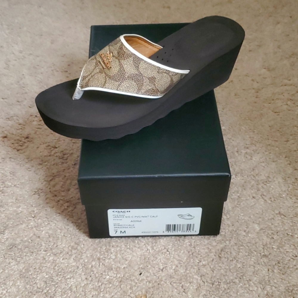 Coach khaki/chalk